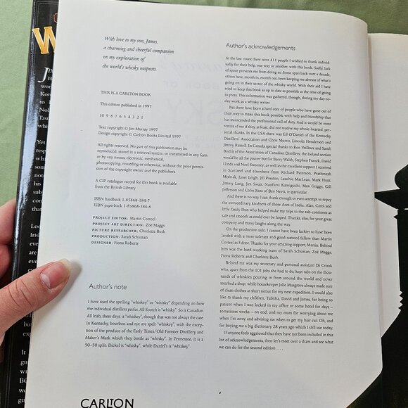 Jim Murray's Complete‎ Book of Whisky Large Hardcover Coffee Table Book - Picture 4 of 13